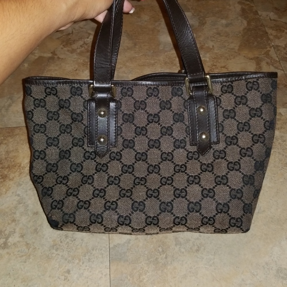 Gucci GG Mini Canvas tote